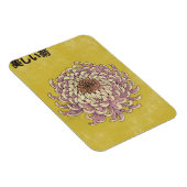 Schöne Chrysantheme Magnet (Rechte Seite)