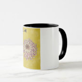 Schöne Chrysantheme Tasse (VorderseiteRechts)