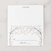 Schöne Chuppah Wedding Platzkarten (Außenseite Aufgefaltet)