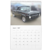 Schöne Classic Cars Kalender (Mär 2027)