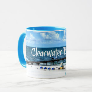 Schöne Clearwater Beach, Florida Tasse