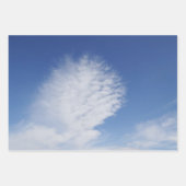 Schöne Cloud Geschenkpapier Set (Vorderseite 3)