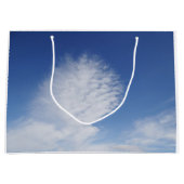 Schöne Cloud Große Geschenktüte (Vorderseite)