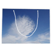 Schöne Cloud Große Geschenktüte (Rückseite)