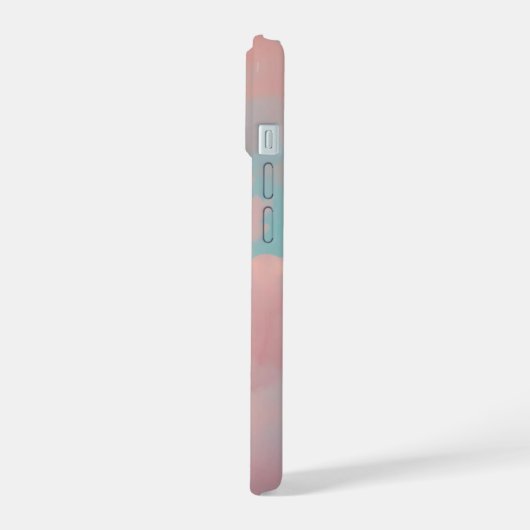 Schöne Cloud Phone Case (Cotton Candy) iPhone 15 Hülle (Linke Seite)