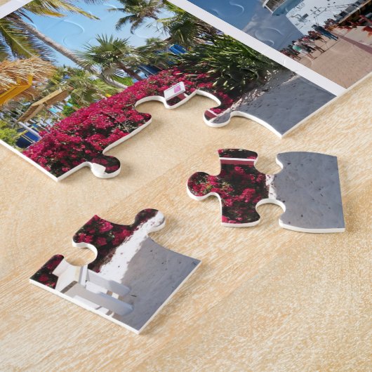 Schöne Collage, Karibik Puzzle (Seite)