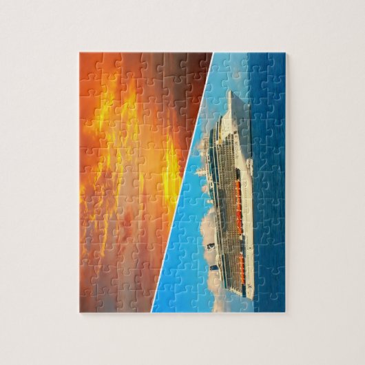 Schöne Collage Puzzle (Vertikal)