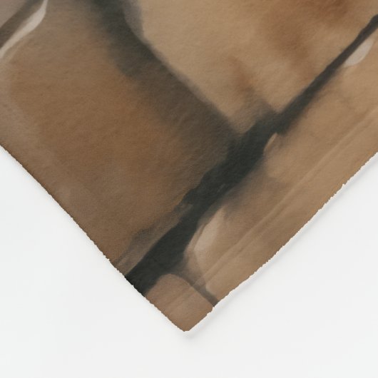 Schöne Collie Fleecedecke (Ecke)