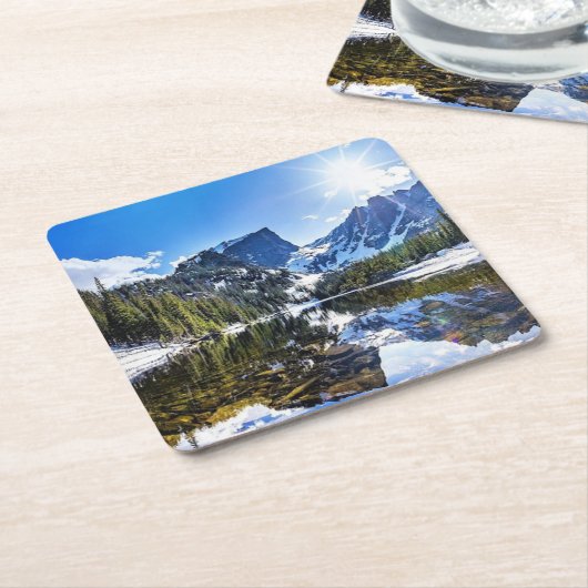 Schöne Colorado Landschaft Untersetzer Set (angewinkelt)