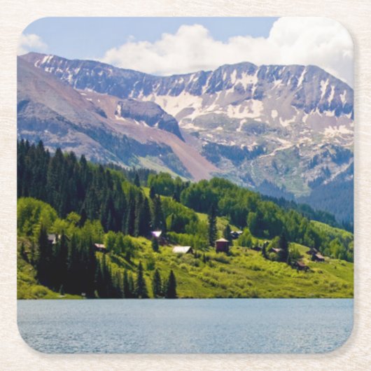 Schöne Colorado Landschaft Untersetzer Set (Vorderseite)