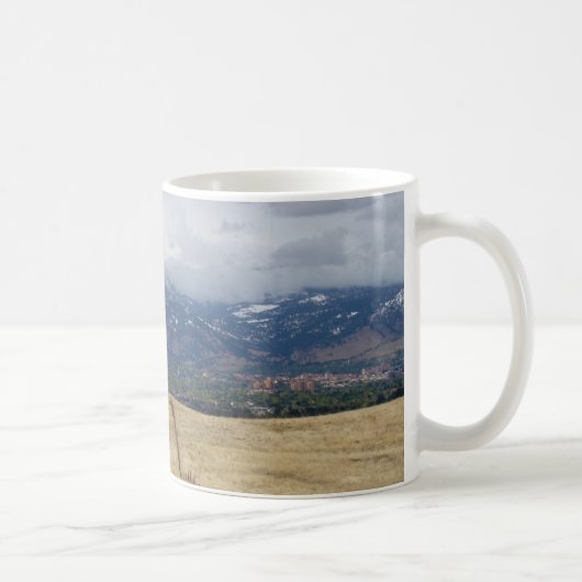 Schöne Colorado Panoramalandschaft Kaffeetasse (Rechts)
