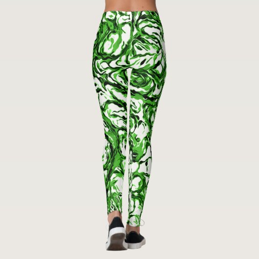 Schöne Cool fröhliche Funky Leggings (Rückseite)