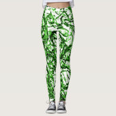 Schöne Cool fröhliche Funky Leggings (Vorderseite)