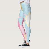 Schöne coole Blume Leggings (Links)