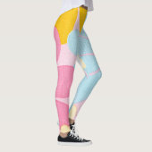 Schöne coole Blume Leggings (Rechts)