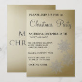 Schöne, Coole, Funkelnd, Silver Star Einladung (Vorne/Hinten)