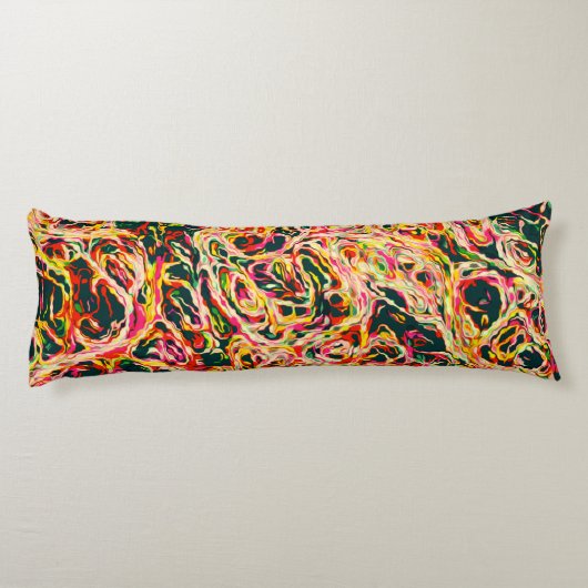 Schöne Coole Funky Seitenschläferkissen (Rückseite)