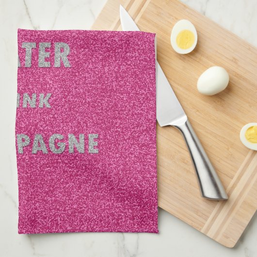 Schöne coole, gürmisch gerettet Wasser trinken Cha Handtuch (Viertel Falte)