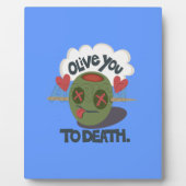 Schöne Coole I Liebe Afrika Kunst Fotoplatte (Vorderseite)