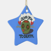 Schöne Coole I Liebe Afrika Kunst Keramik Ornament (Rechts)