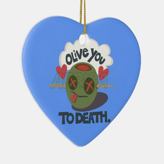 Schöne Coole I Liebe Afrika Kunst Keramik Ornament (Rechts)