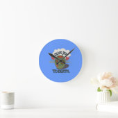 Schöne Coole I Liebe Afrika Kunst Runde Wanduhr (Zuhause)