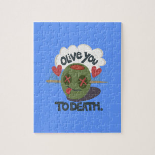 Schöne coole Ich liebe Afrika Kunst Puzzle