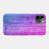 Schöne Coole Lila Vood Textur Case-Mate iPhone Hülle (Rückseite (Horizontal))