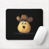 Schöne Cowboy Tato mit wildem Westerhut-Kostüm Mousepad (Mit Mouse)