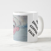 Schöne Crazy Face Jumbo Tasse! Jumbo-Tasse (Vorderseite Rechts)