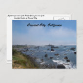 Schöne Crescent City Postkarte (Vorne/Hinten)