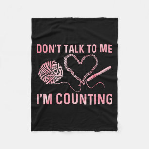 Schöne Crocheting Art and Men Crocheter Crocheter Fleecedecke