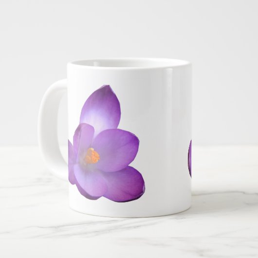 Schöne Crocus Tasse (Vorderseite Links)