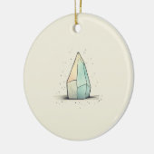 Schöne Crystal Tint Art Keramik Ornament (Links)