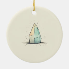 Schöne Crystal Tint Art Keramik Ornament
