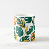 Schöne Cup-Blätter Kaffeetasse (Mittel)