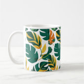 Schöne Cup-Blätter Kaffeetasse (Links)
