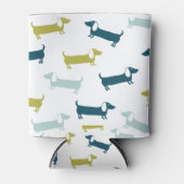 Schöne Dackeln in großartigen Farben Dosenkühler (Vorderseite)