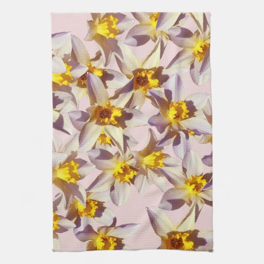 Schöne Daffodils Blume Handtuch (Vertikal)