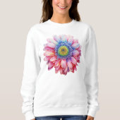 Schöne Dahlia Sweatshirt (Vorderseite)