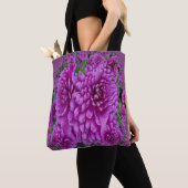 Schöne Dahlias...... Tasche (Von Nahem)