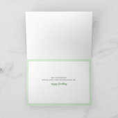 Schöne Daisies Geburtstagskarte Karte (Innenseite)