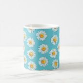 Schöne daisy Blume nahtlos Muster Kaffeetasse (Mittel)