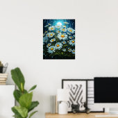 Schöne Daisy Poster (Heimbüro)