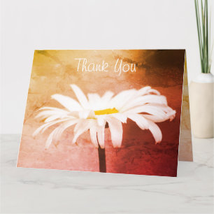 Schöne Daisy Vielen Dank Papier Grußkarte Karte