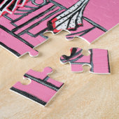 Schöne Dame 2 Rätsel Puzzle (Seite)