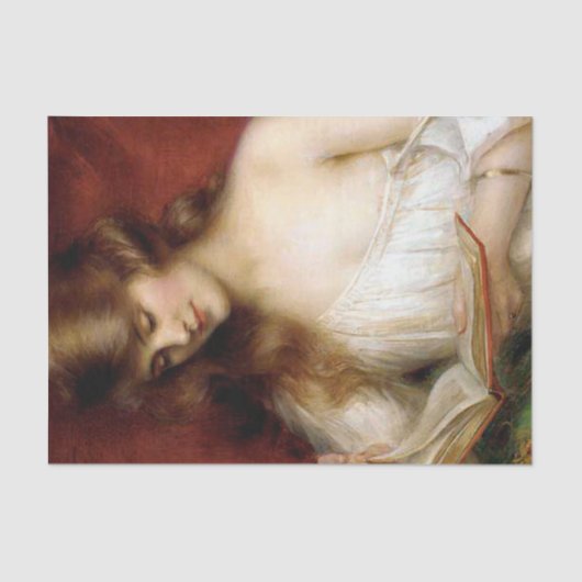 schöne Dame, Albert lynchen, Schönheit époque Seidenpapier (Vorderseite)