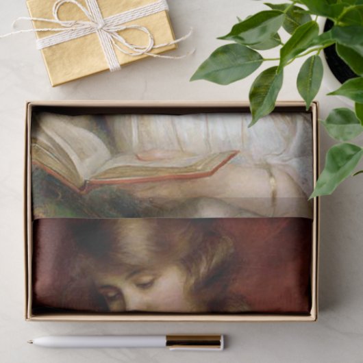 schöne Dame, Albert lynchen, Schönheit époque Seidenpapier (Geschenk)