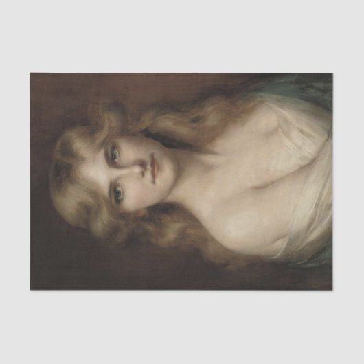 schöne Dame durch Albert lynchen, Schönheit Seidenpapier (Vorderseite)