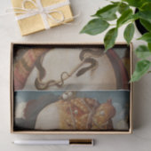 Schöne Dame-Gesicht-Dekodierung Seidenpapier (Geschenk)